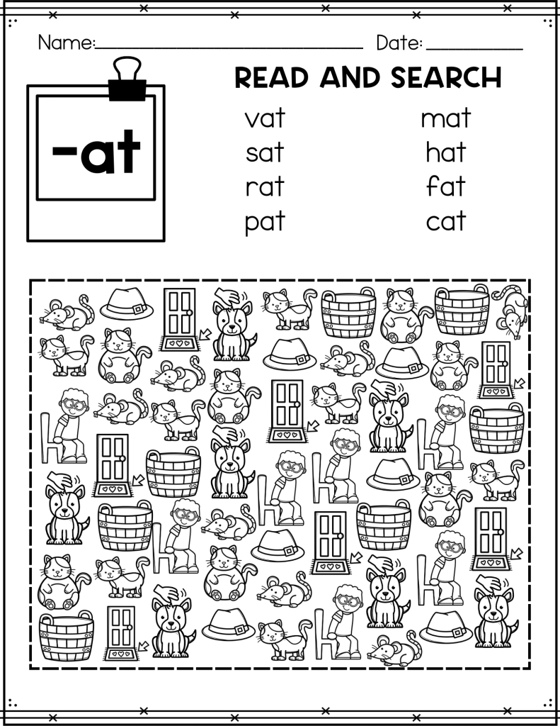 Cvc Words Worksheets Free Printable Cvc Words Worksheets Free Printable
