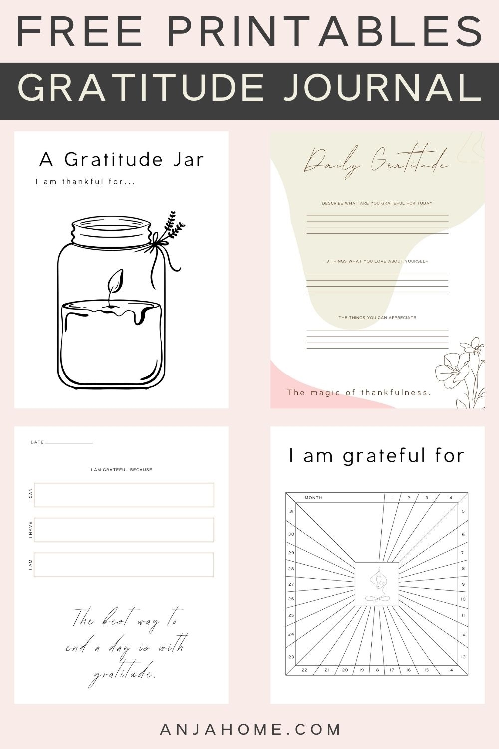 Free Printable Gratitude Worksheets Free Printable Gratitude Worksheets