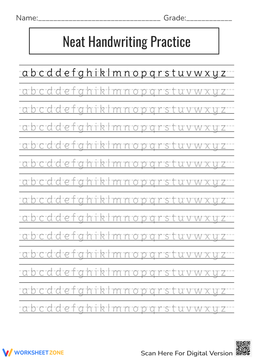 Free Printable Handwriting Worksheets For All Grades Worksheets Free Printable Handwriting Worksheets For All Grades Worksheets
