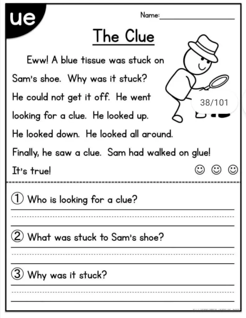 Free Printable Kindergarten Reading Worksheets Free Printable Kindergarten Reading Worksheets