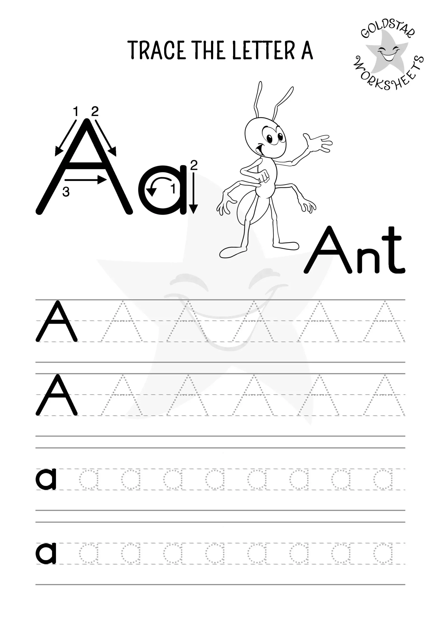 Free Printable Letter A Tracing Sheets For Kids Master The Alphabet Free Printable Letter A Tracing Sheets For Kids Master The Alphabet