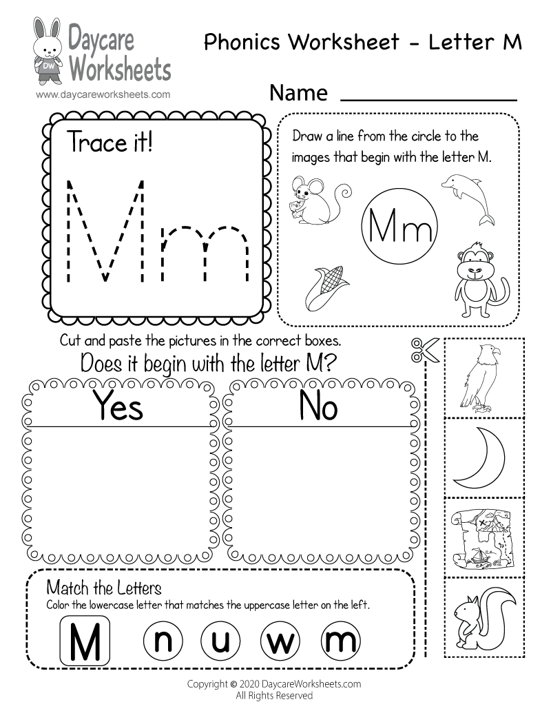 Letter M Worksheets Free Printables Letter M Worksheets Free Printables