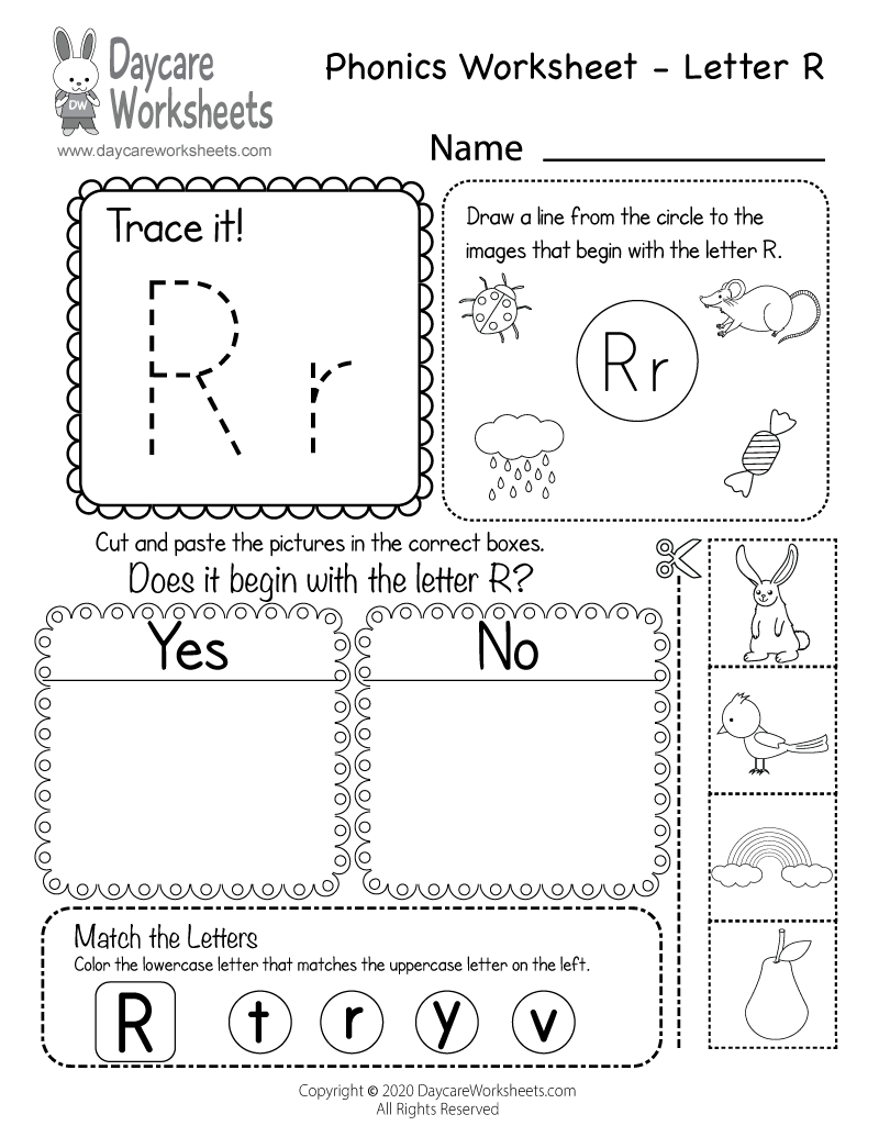 Free Printable Letter R Worksheets Free Printable Letter R Worksheets