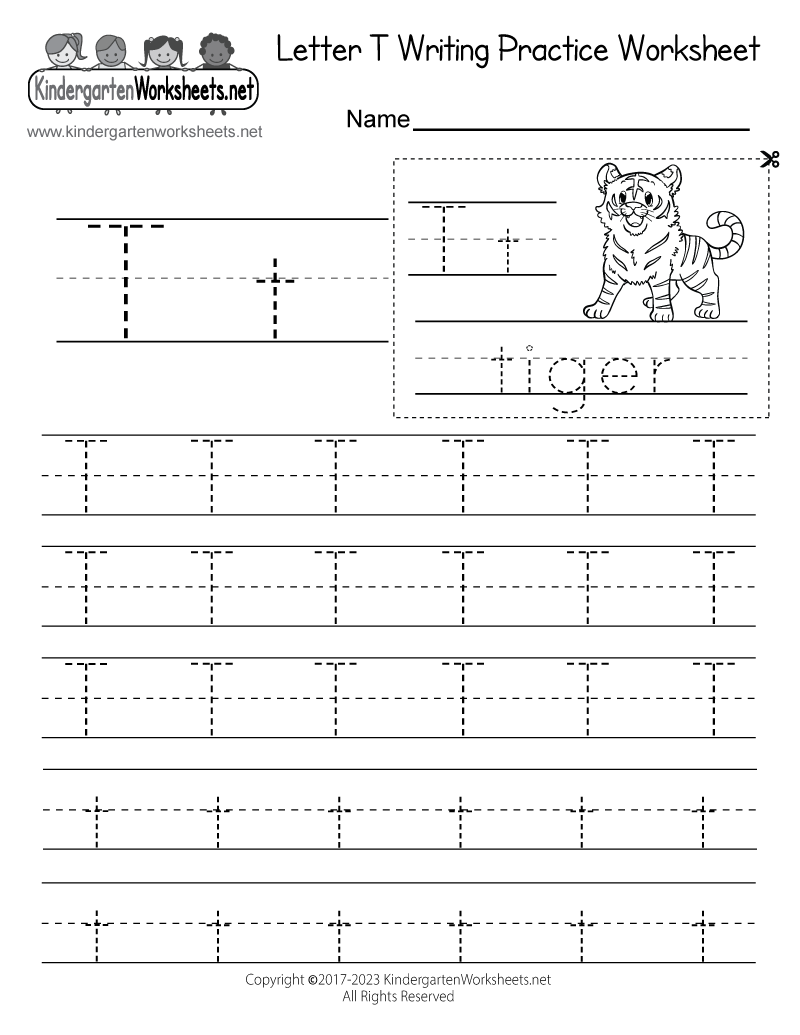 Letter T Free Printable Worksheets Letter T Free Printable Worksheets
