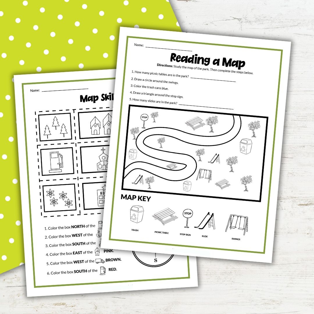 Free Printable Map Skills Worksheets For Homeschool Free Printable Map Skills Worksheets For Homeschool