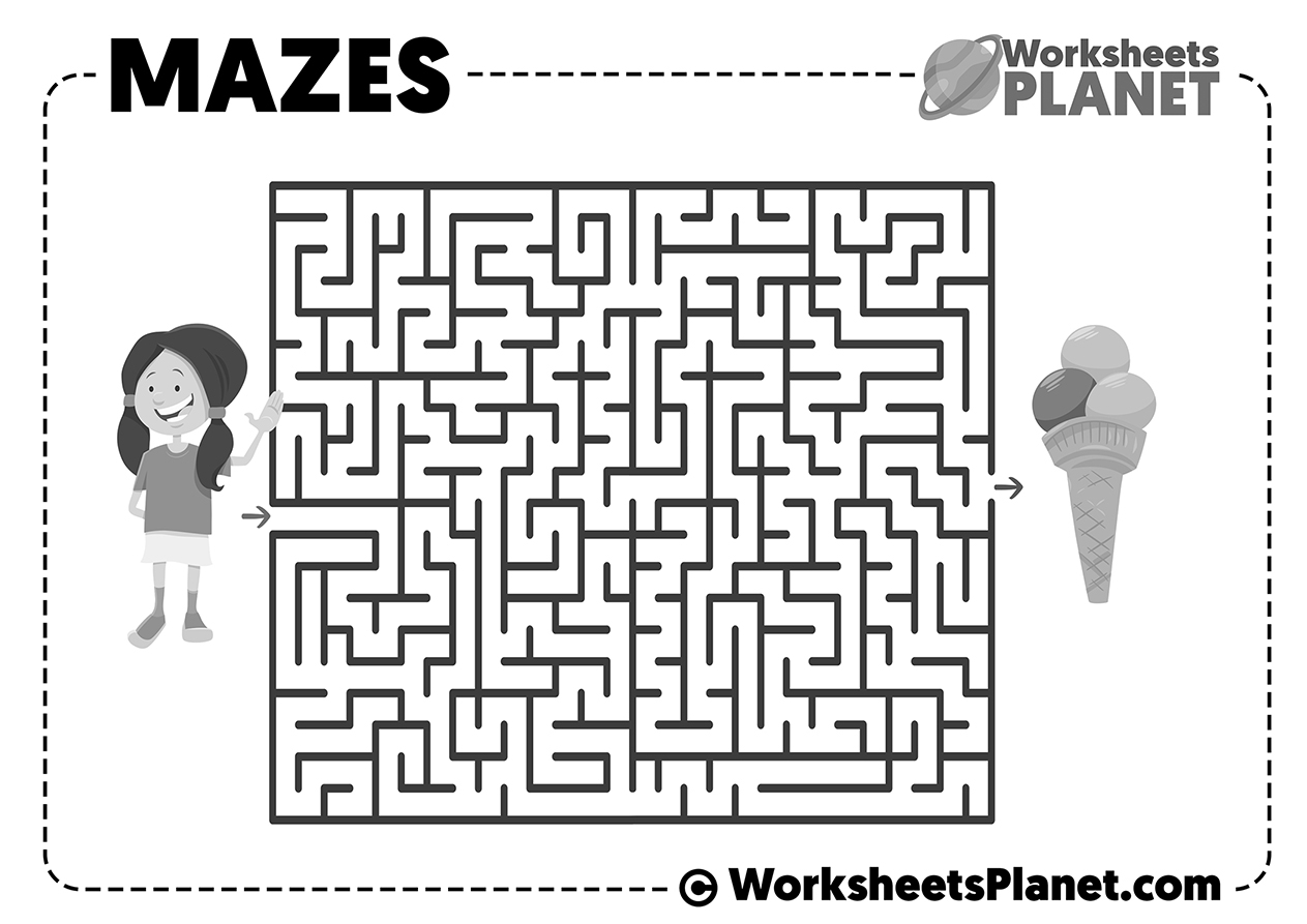 Free Printable Mazes Free Printable Mazes