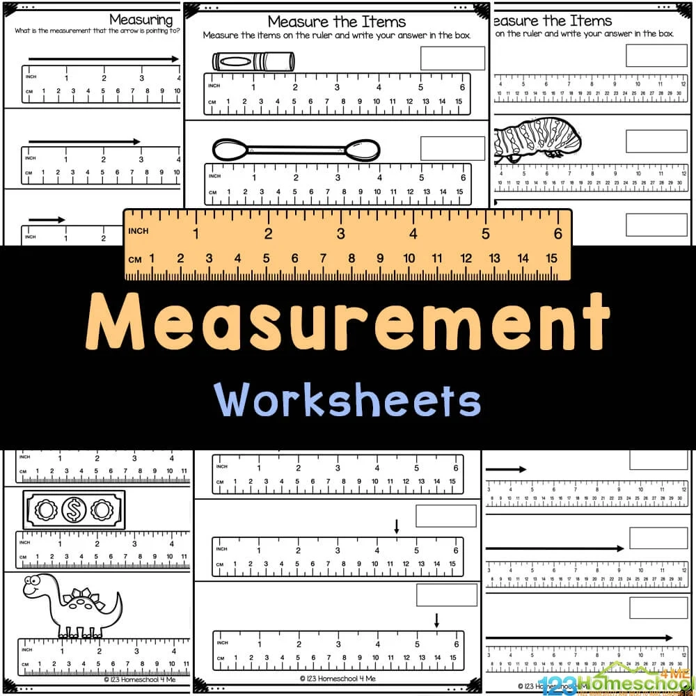 Free Printable Measurement Worksheets Free Printable Measurement Worksheets
