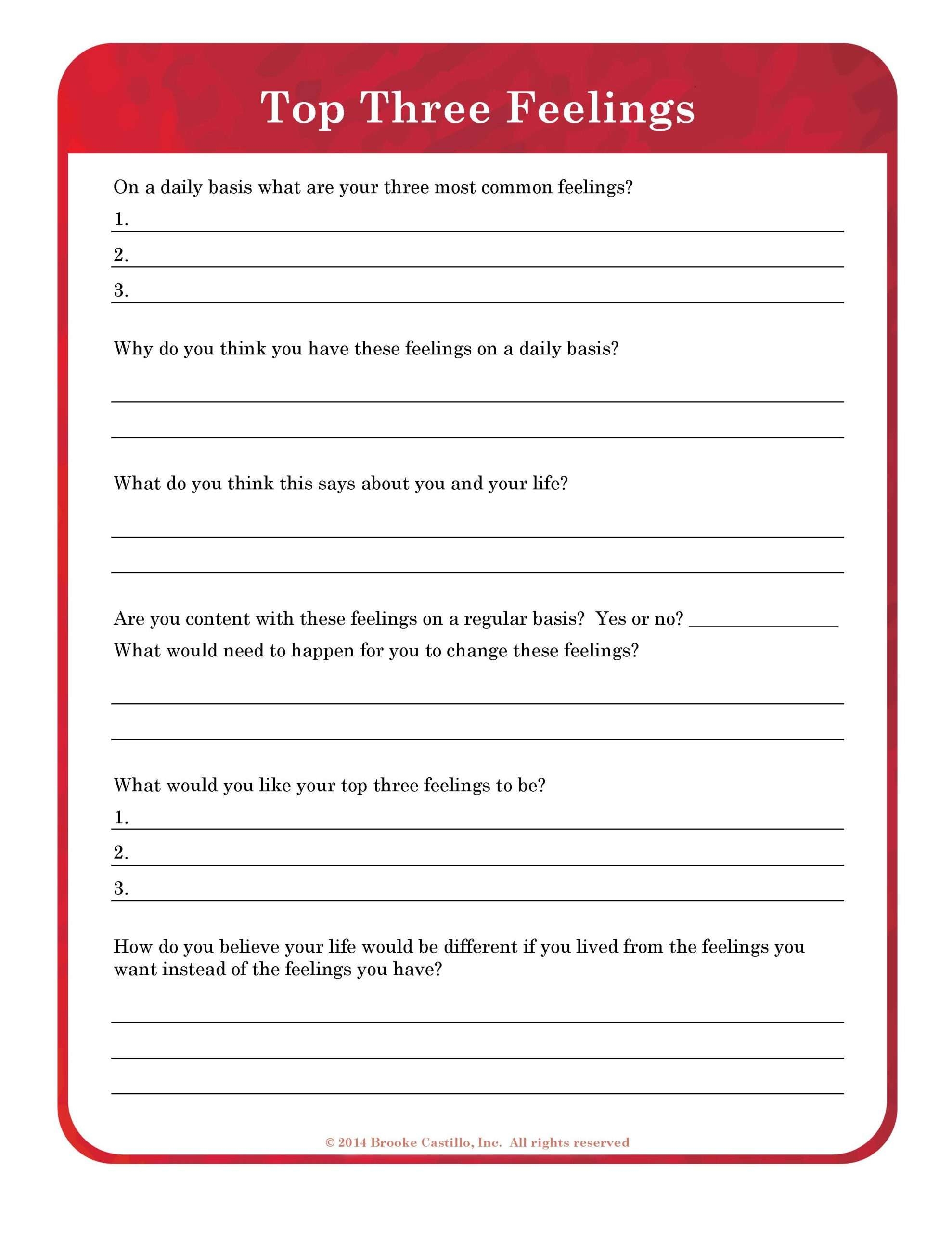 Free Printable Mental Health Worksheets PDF WolffMann Wellness Free Printable Mental Health Worksheets PDF WolffMann Wellness