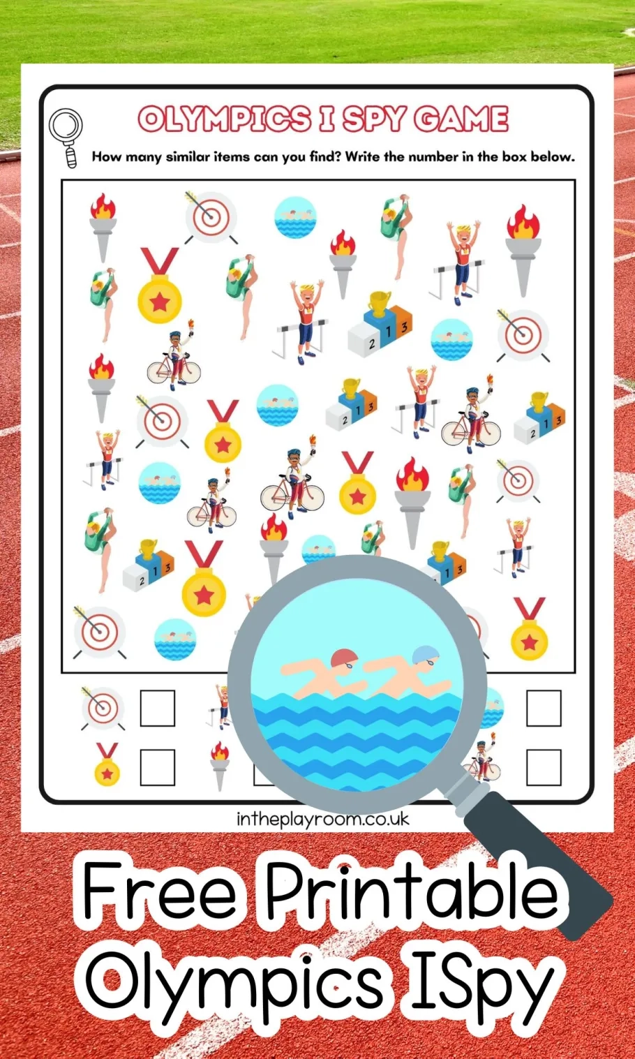 Free Printable Olympics ISpy Activity Sheet For Kids In The Playroom Free Printable Olympics ISpy Activity Sheet For Kids In The Playroom