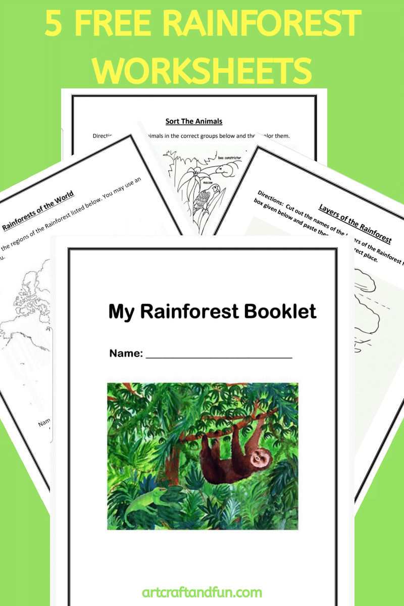 Free Printable Rainforest Worksheets Worksheets Library Free Printable Rainforest Worksheets Worksheets Library