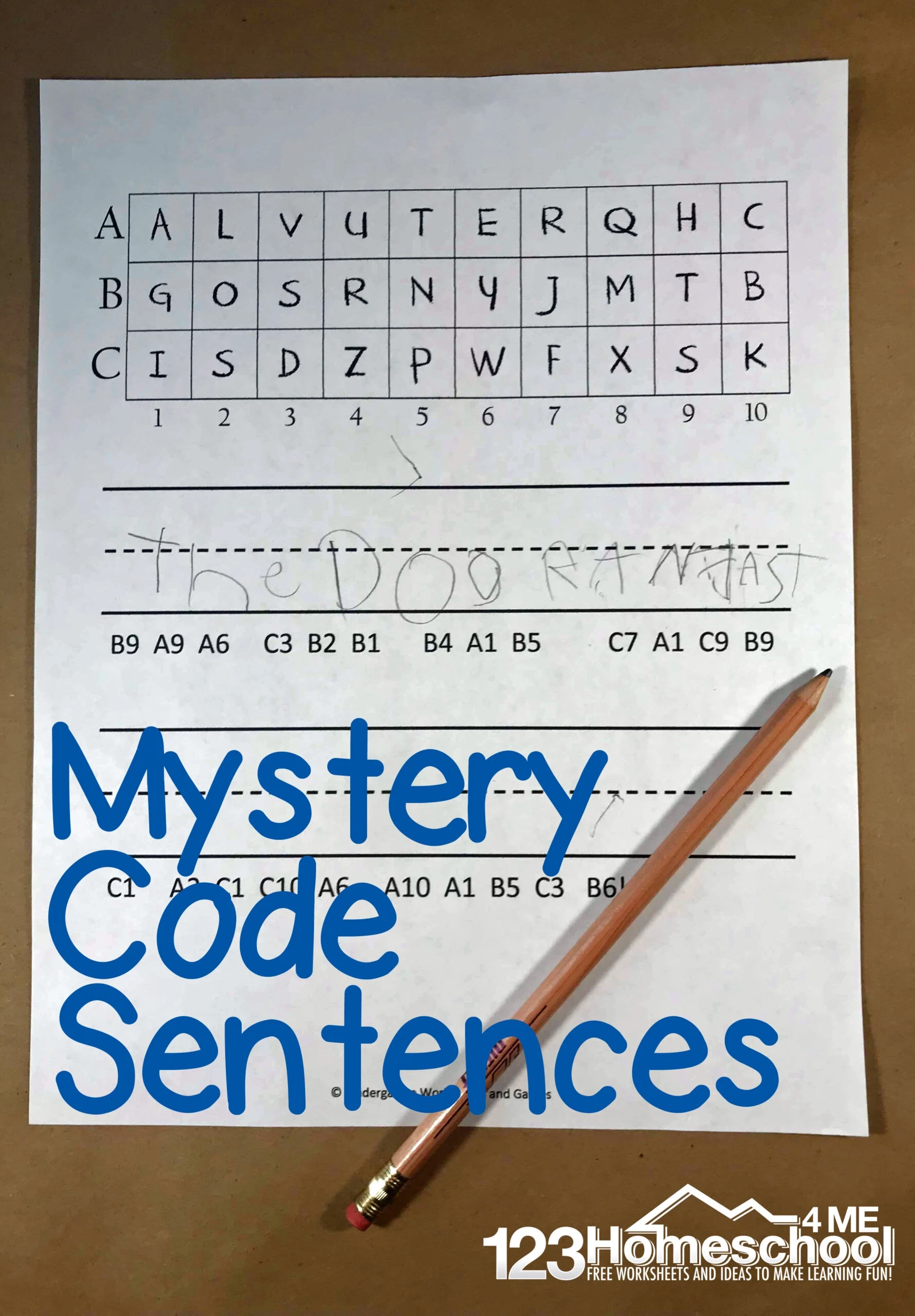 FREE Printable Secret Code For Kids Printable Worksheet FREE Printable Secret Code For Kids Printable Worksheet
