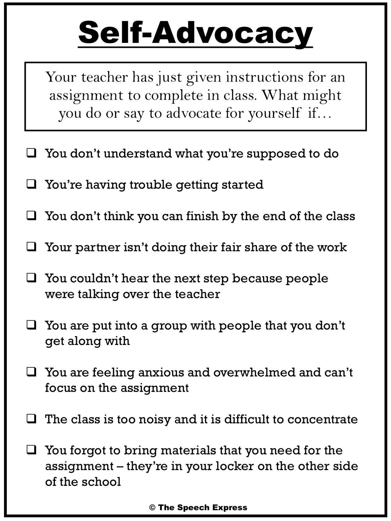 Free Printable Self Advocacy Skills Worksheets Worksheets Library Free Printable Self Advocacy Skills Worksheets Worksheets Library