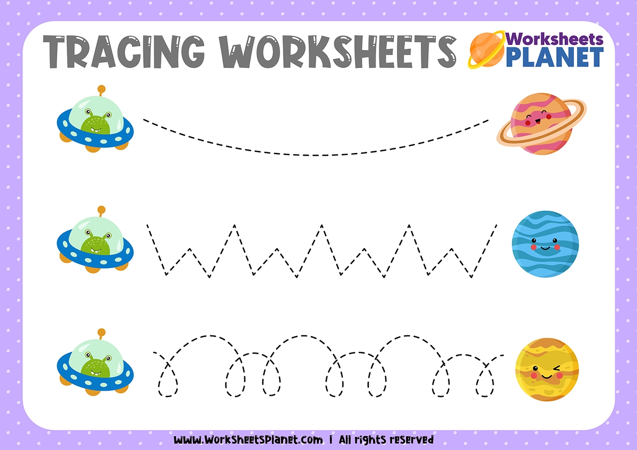 Free Printable Tracing Worksheets Free Printable Tracing Worksheets