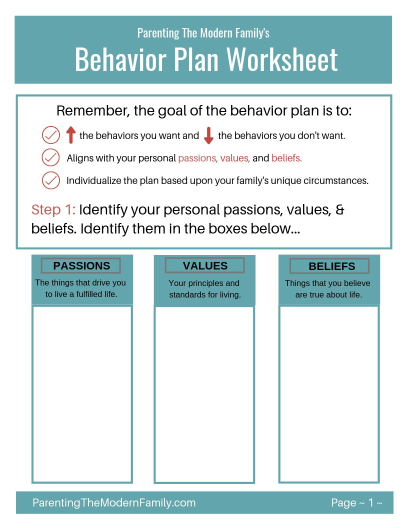Free Resources Modern Parenting Solutions Worksheets Library Free Resources Modern Parenting Solutions Worksheets Library