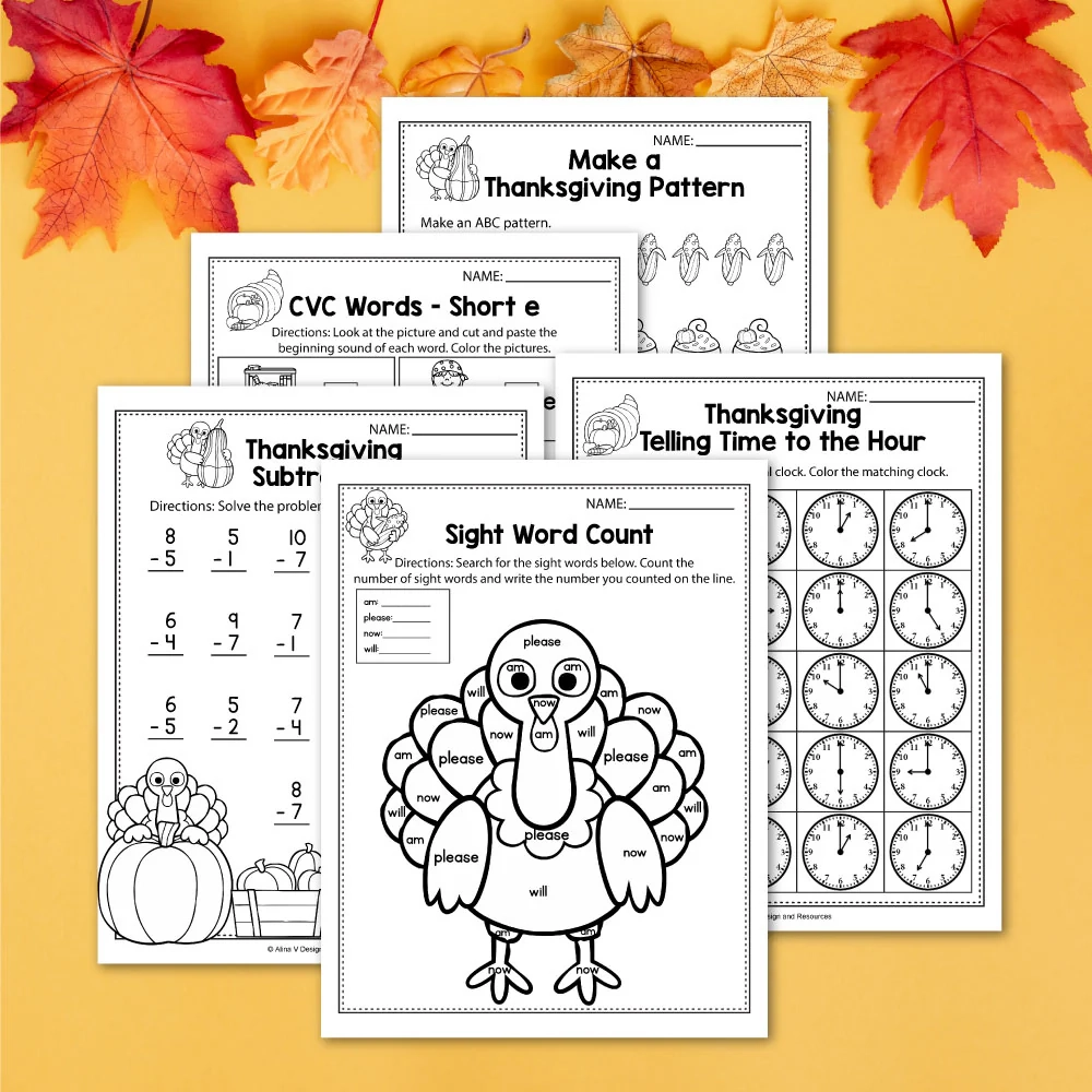 Thanksgiving Math Worksheets Free Printable Thanksgiving Math Worksheets Free Printable