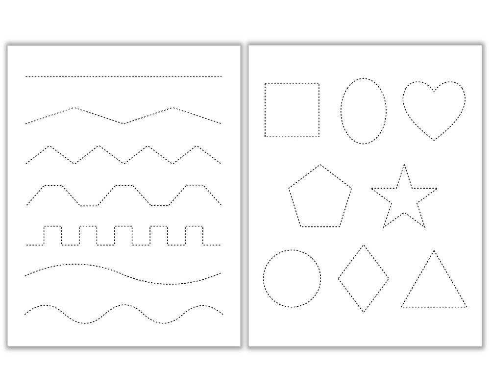 Free Tracing amp Cutting Worksheets The Craft at Home Family Free Tracing amp Cutting Worksheets The Craft at Home Family