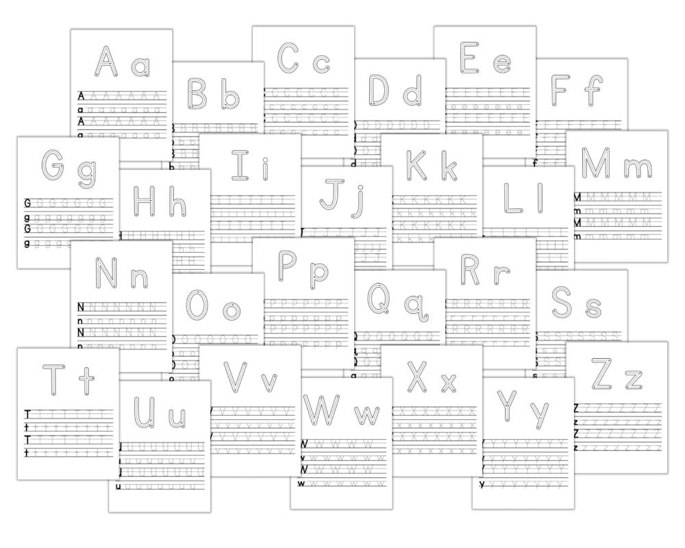 Free Uppercase amp Lowercase Letter Worksheets The Craft at Home Free Uppercase amp Lowercase Letter Worksheets The Craft at Home