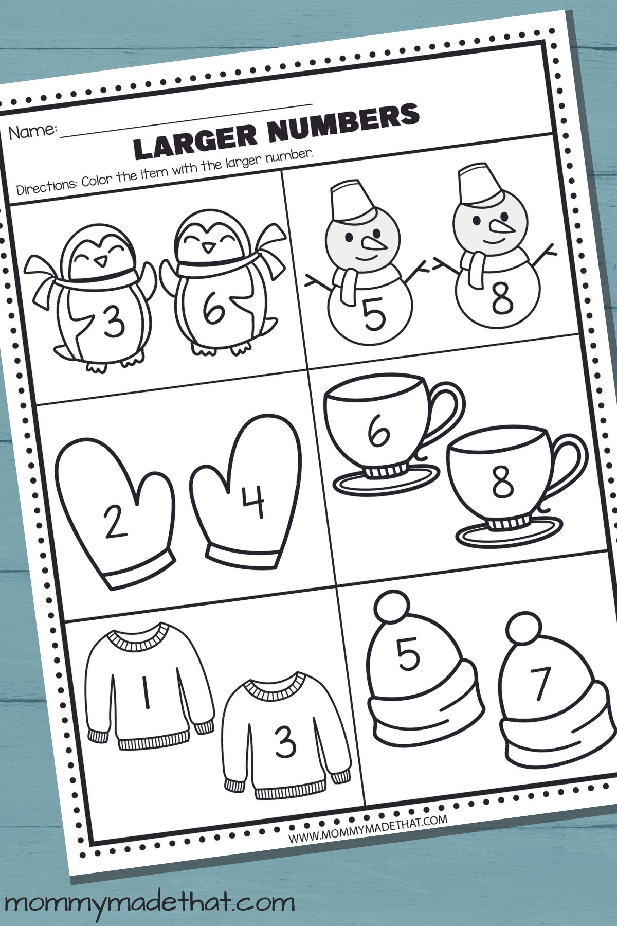 Free Printable Preschool Winter Worksheets Free Printable Preschool Winter Worksheets