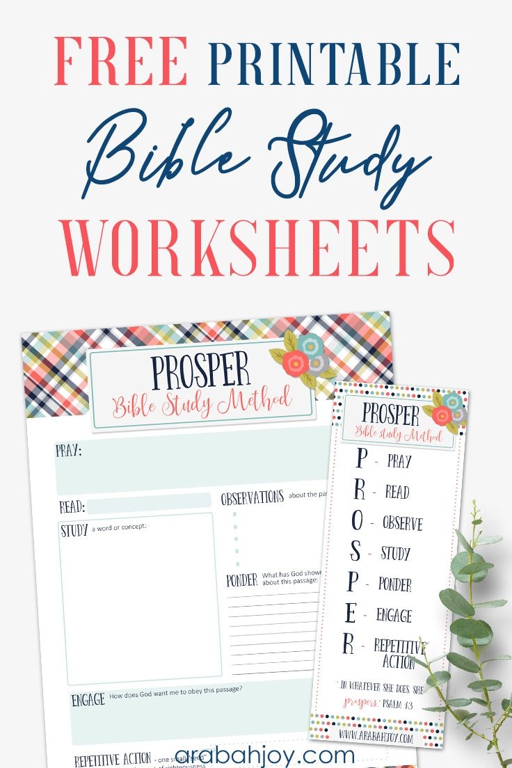 Free Printable Women's Bible Study Worksheets Free Printable Women's Bible Study Worksheets