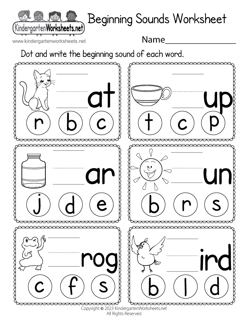 Free Printable Kindergarten Worksheets Free Printable Kindergarten Worksheets
