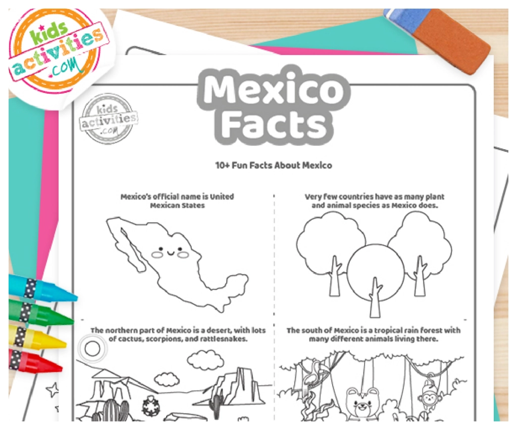 Fun Mexico Facts For Kids To Print And Learn Kids Activities Blog Fun Mexico Facts For Kids To Print And Learn Kids Activities Blog