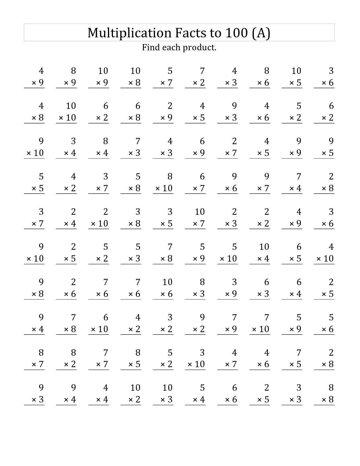 Multiplication Worksheets Grade 3 Printable Multiplication Worksheets Grade 3 Printable