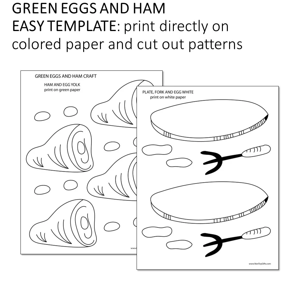Free Printable Green Eggs And Ham Worksheets Free Printable Green Eggs And Ham Worksheets