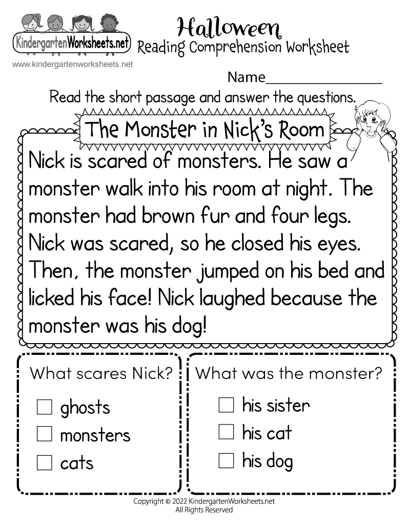Reading Worksheets Printable Reading Worksheets Printable