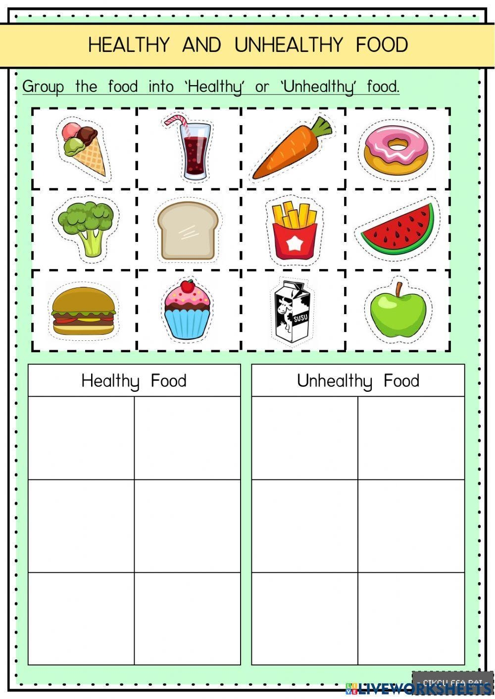 Healthy And Unh Science Worksheets 725671 Healthy And Unh Science Worksheets 725671