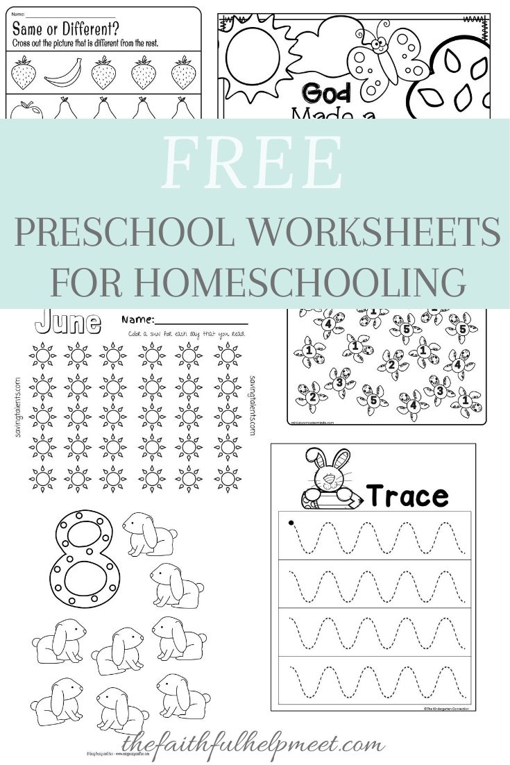 Free Printable Worksheets For Homeschooling Free Printable Worksheets For Homeschooling