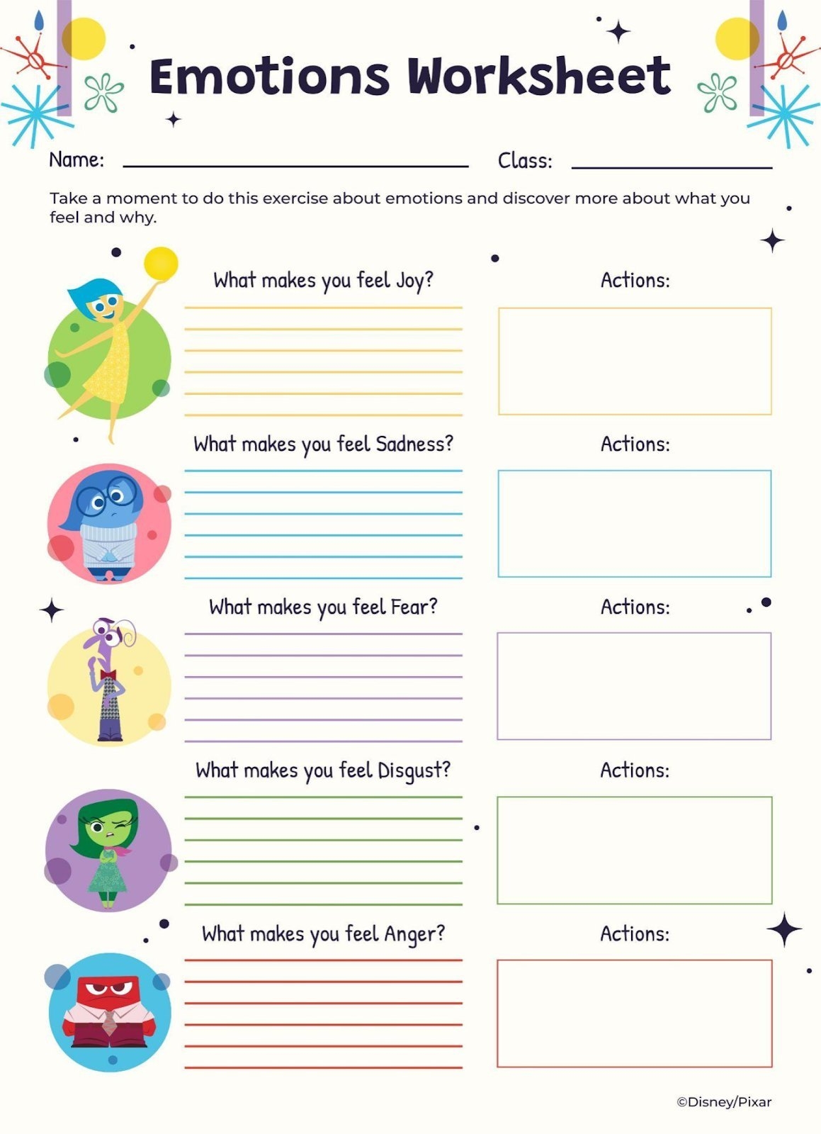 Inside Out Therapy Worksheet Presentation Inside Out Therapy Worksheet Presentation