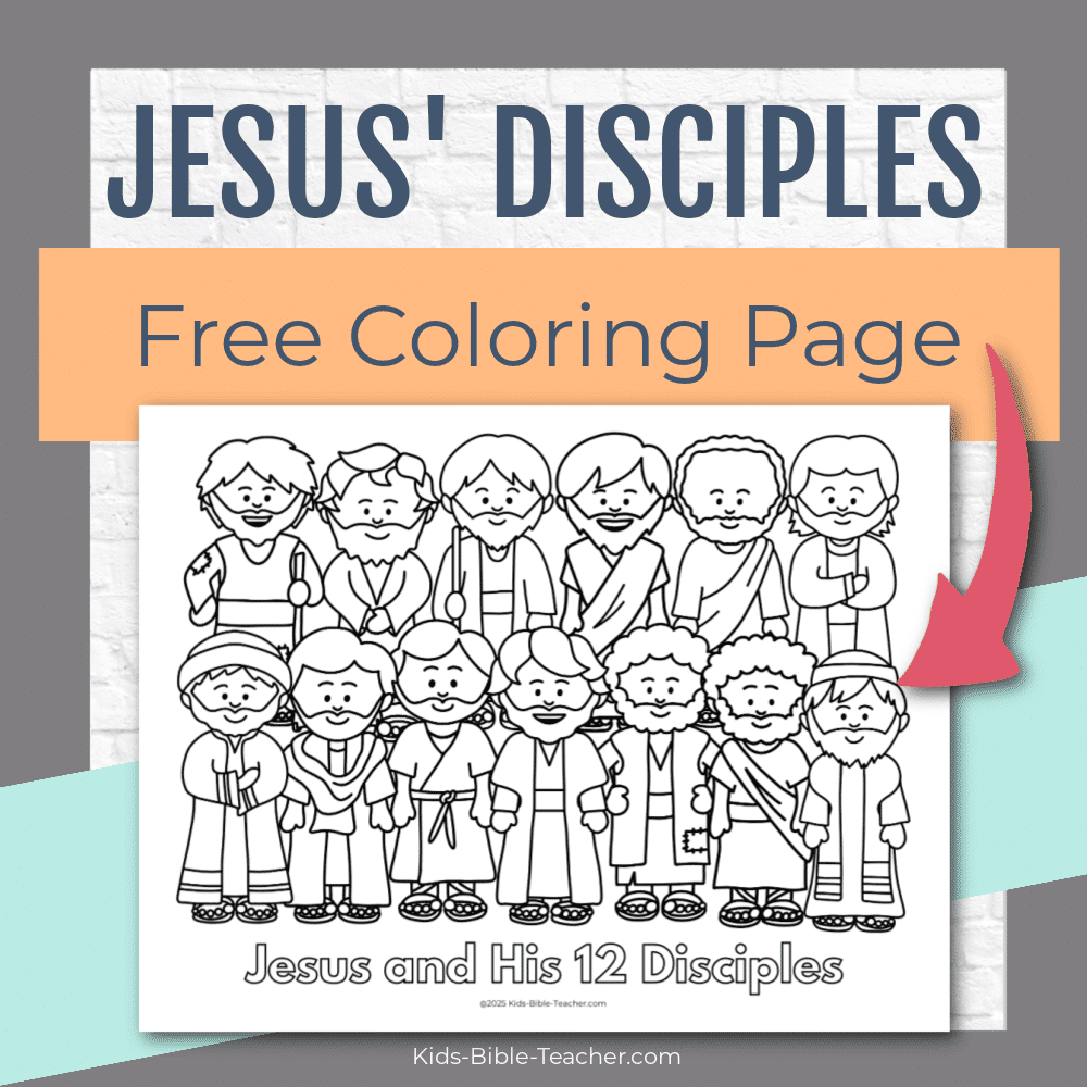 Free Printable 12 Disciples Worksheet Free Printable 12 Disciples Worksheet