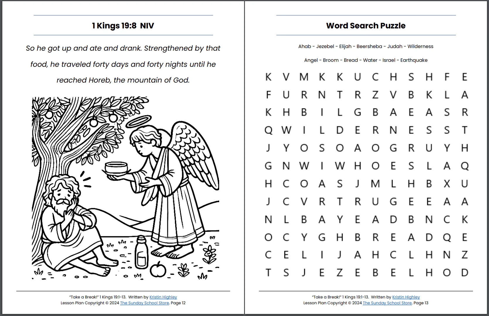 KJV Sunday School Lessons For Kids 30 Minute King James Version KJV Sunday School Lessons For Kids 30 Minute King James Version
