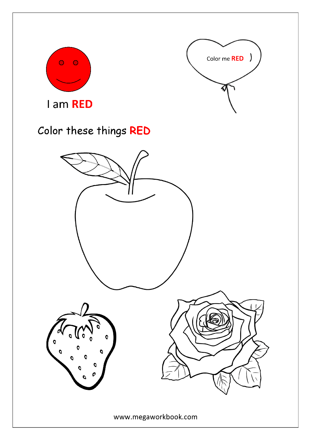 Learn Colors Red Coloring Pages Blue Coloring Pages Yellow Learn Colors Red Coloring Pages Blue Coloring Pages Yellow