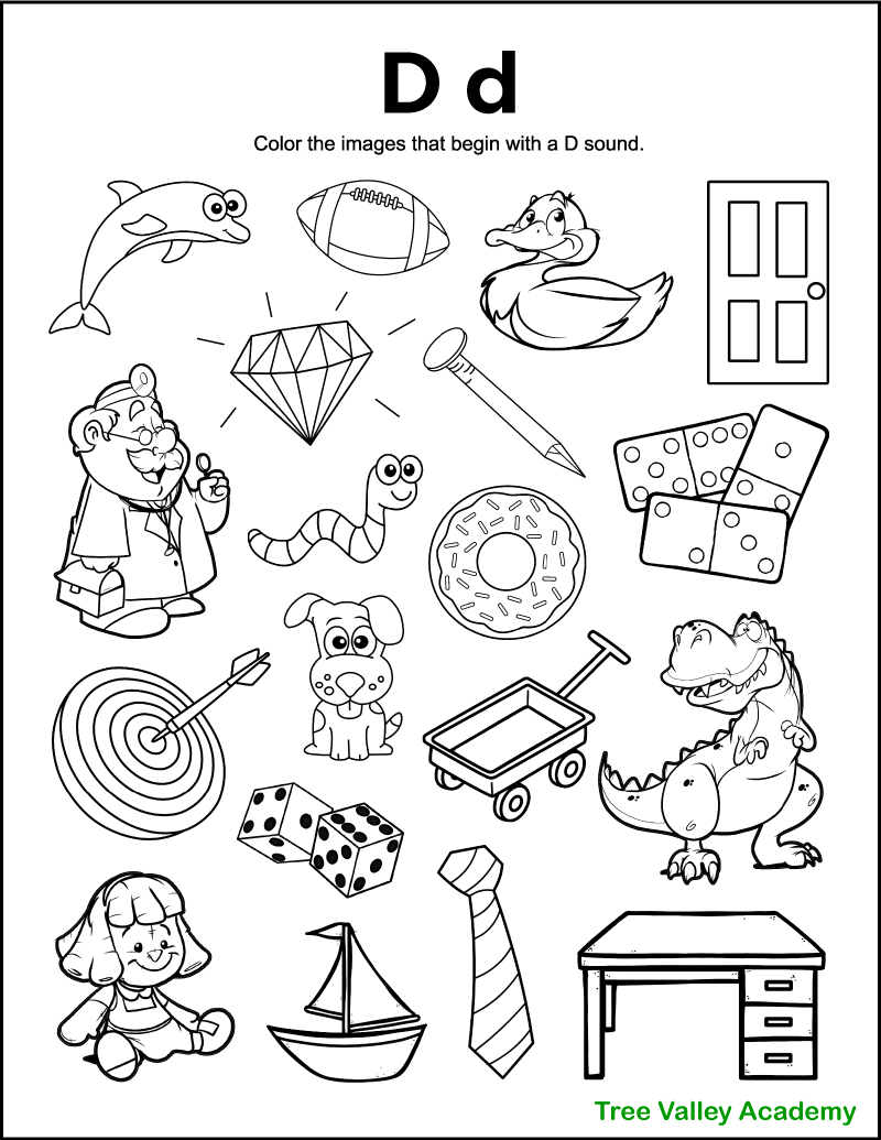 Printable Letter D Worksheets Printable Letter D Worksheets