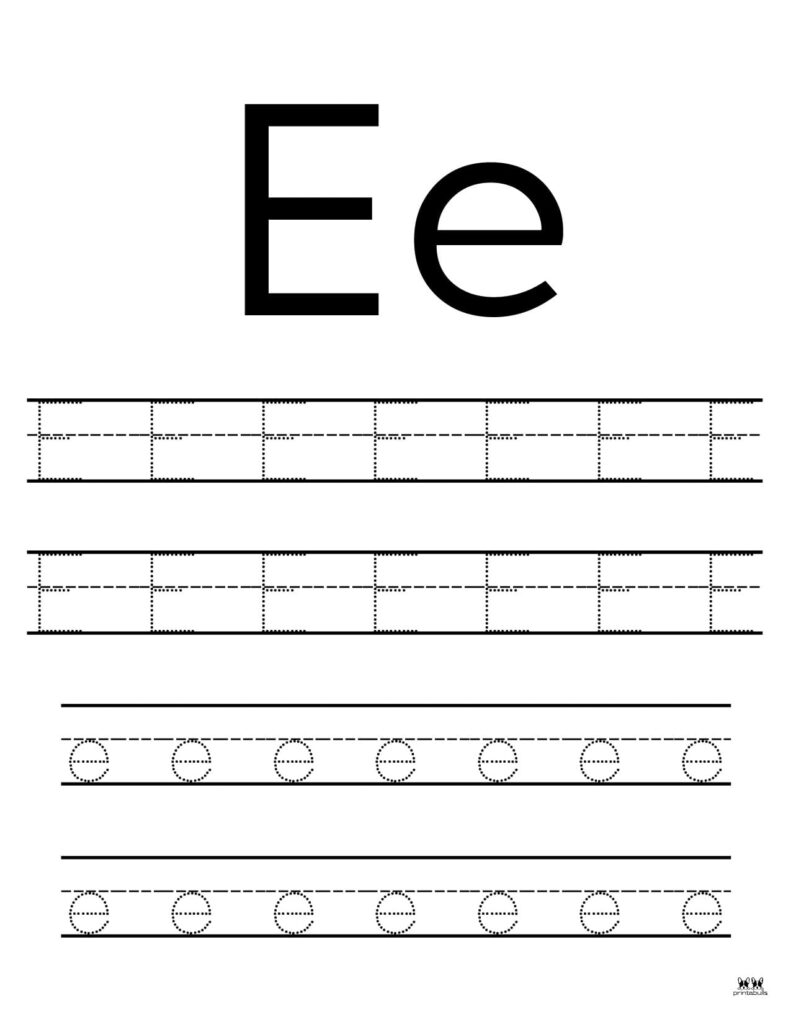 Free Printable Letter E Worksheets Free Printable Letter E Worksheets