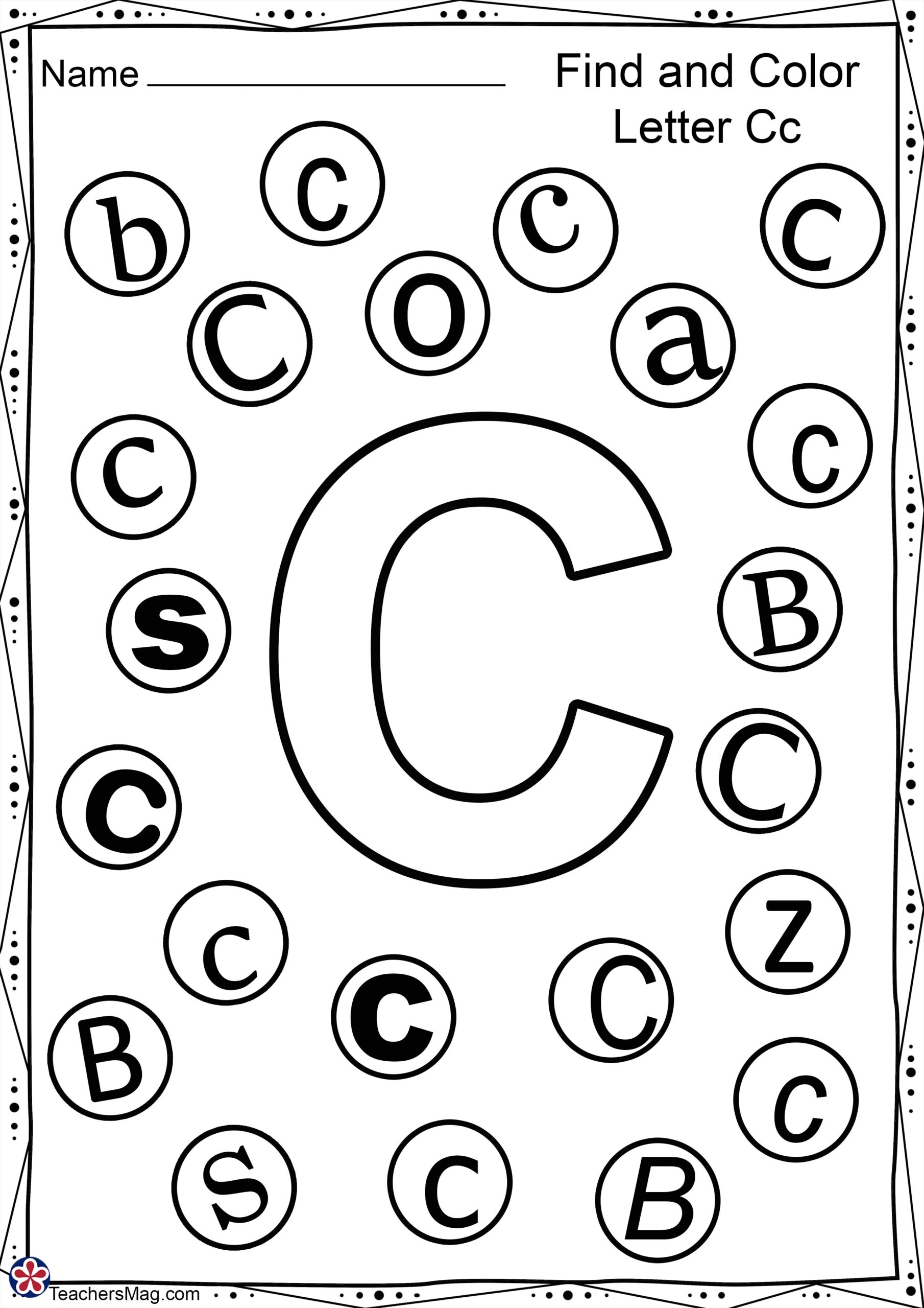 Letter Free Worksheets For Preschool TeachersMag Letter Free Worksheets For Preschool TeachersMag