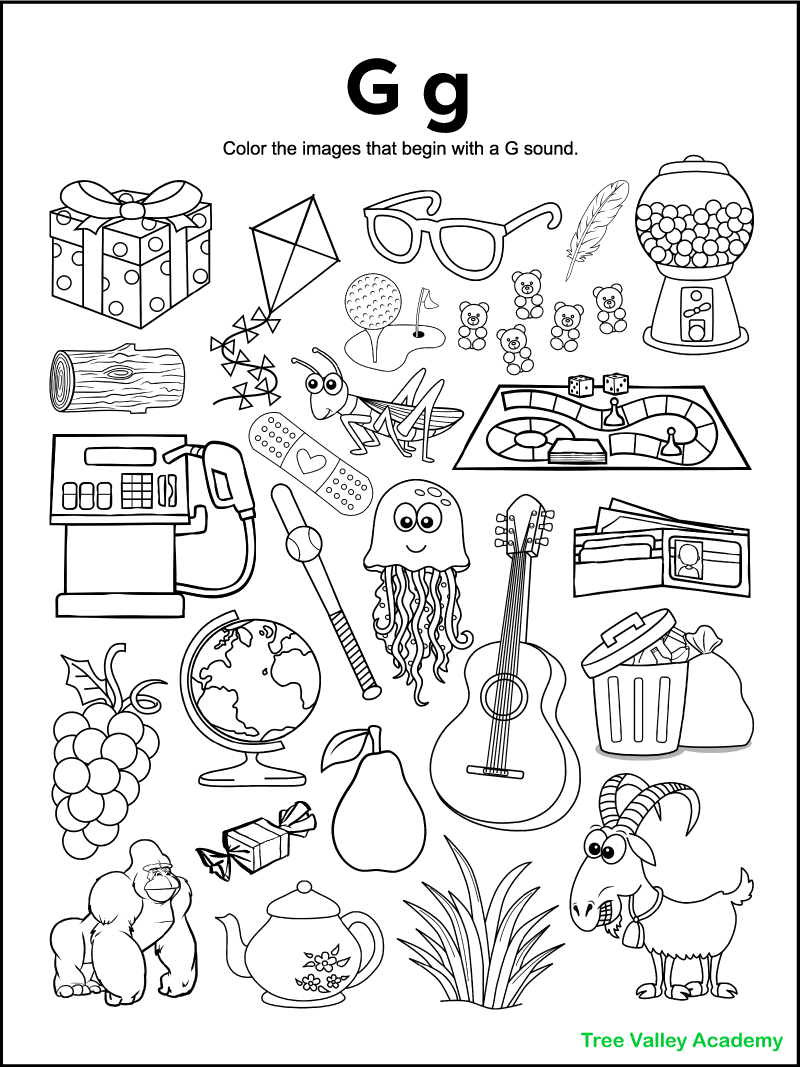Printable Letter G Worksheets Printable Letter G Worksheets
