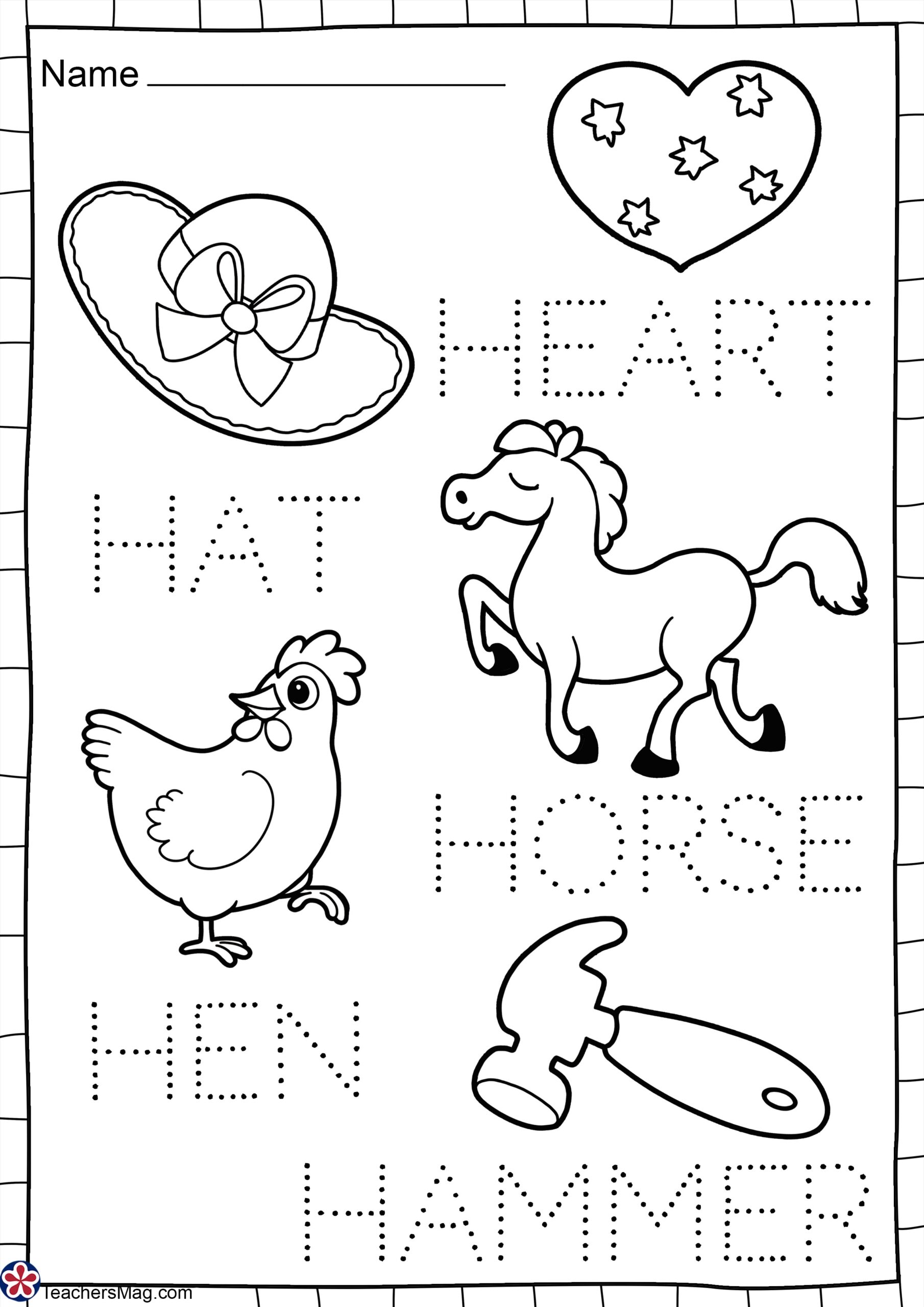 Letter H Worksheets Free Printables Letter H Worksheets Free Printables