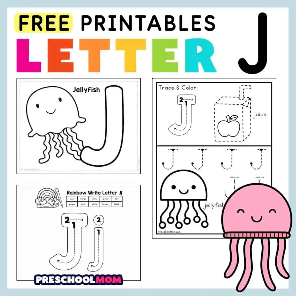 Letter J Printable Worksheets Letter J Printable Worksheets