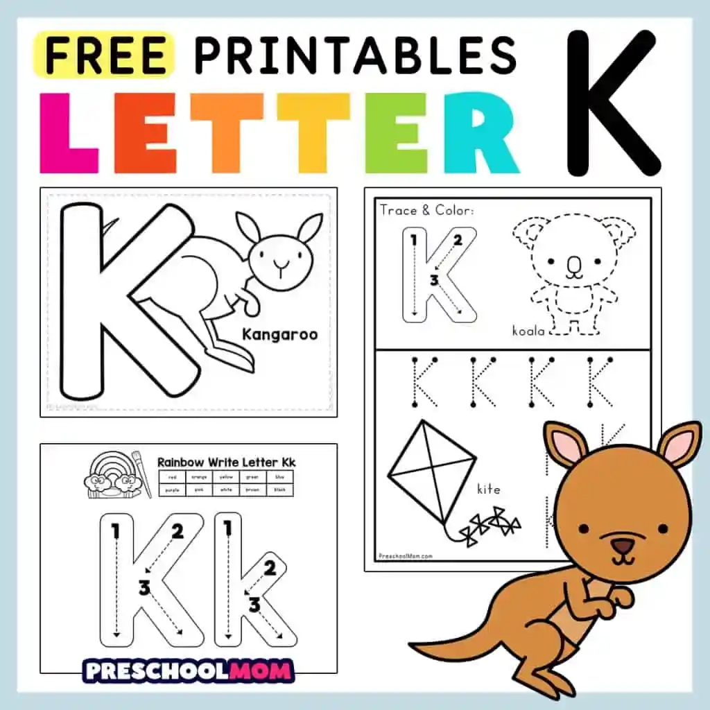 Letter K Preschool Printables Preschool Mom Letter K Preschool Printables Preschool Mom