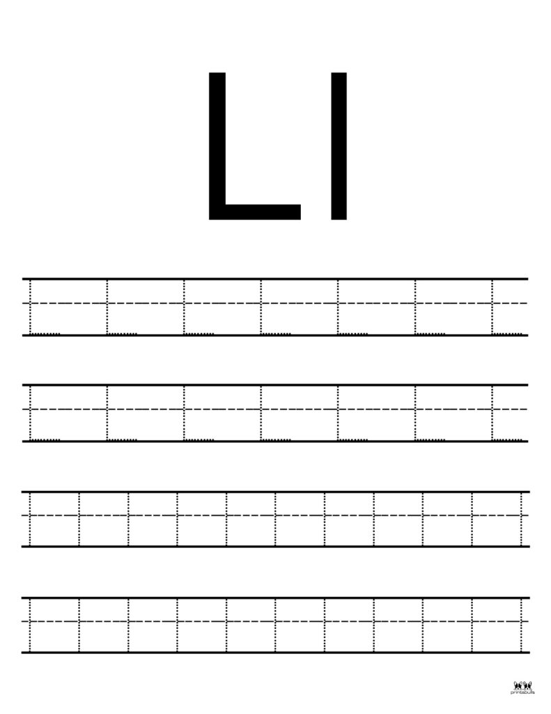 Letter L Printable Worksheets Letter L Printable Worksheets