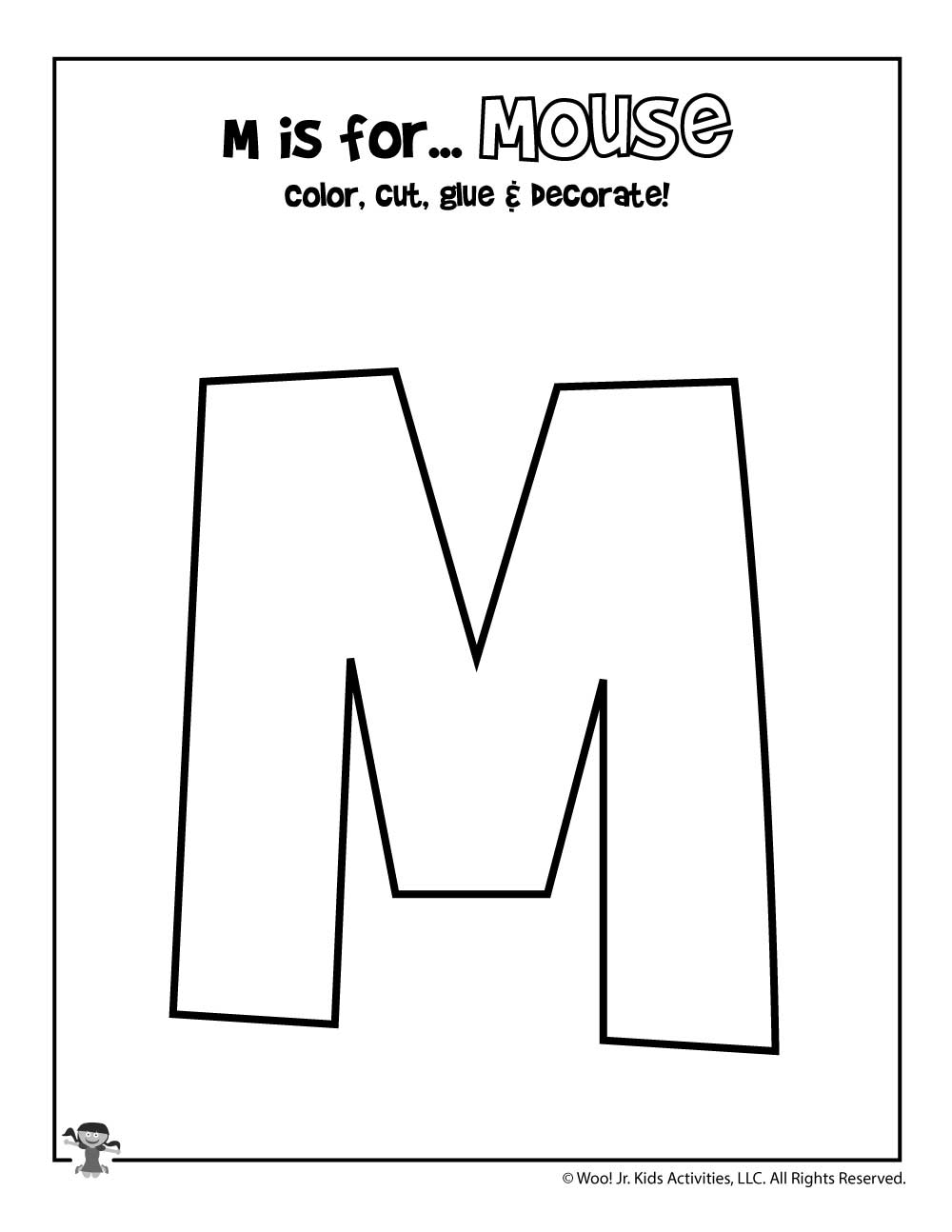 Letter M Printable Worksheets Letter M Printable Worksheets