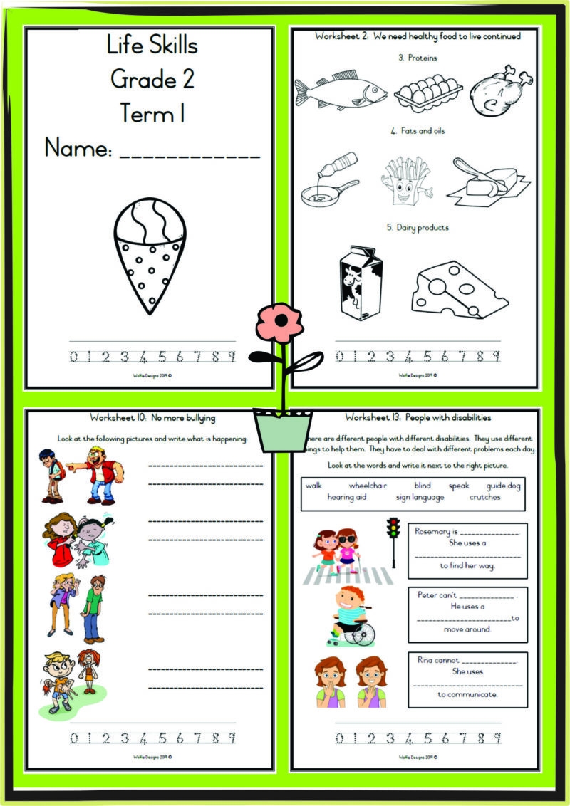 Free Printable Life Skills Worksheets
