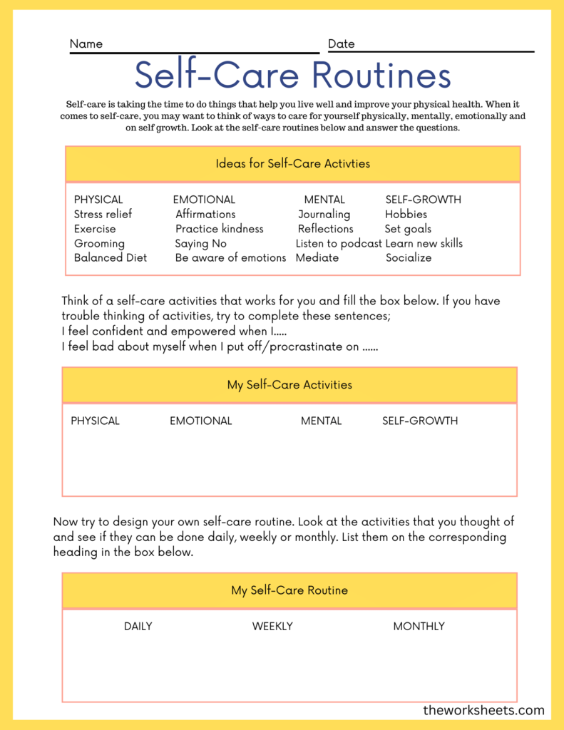 Free Printable Daily Living Skills Worksheets For Adults Free Printable Daily Living Skills Worksheets For Adults