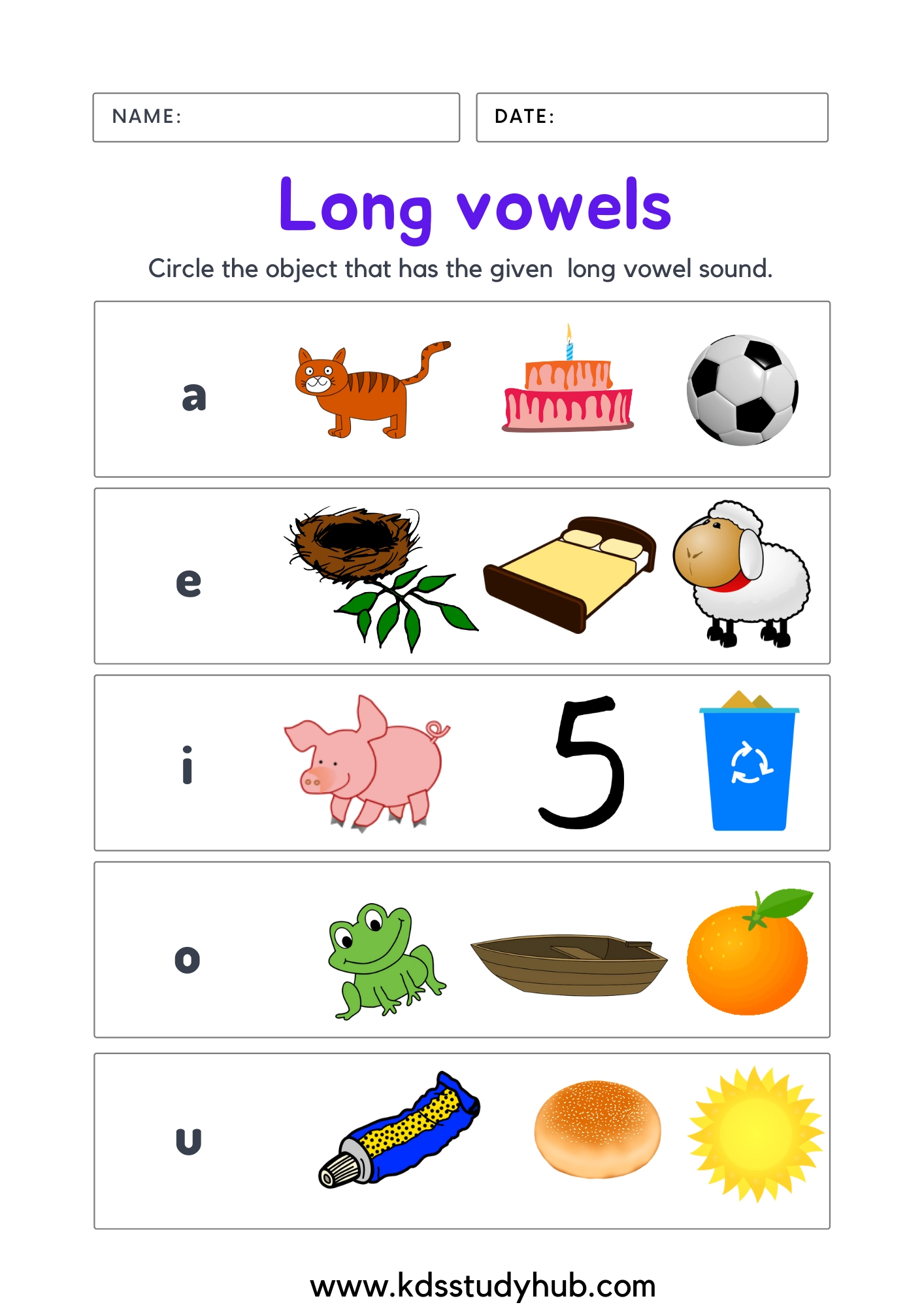 Long Vowel Sounds Long Vowel Sounds