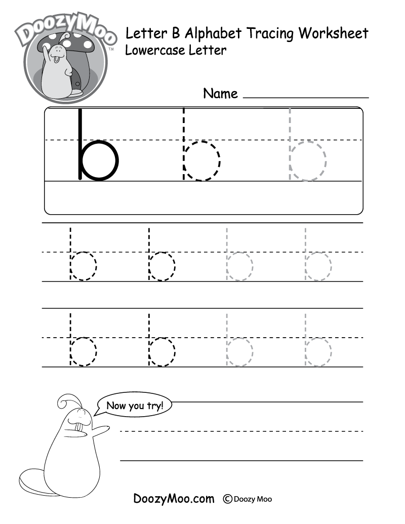 Tracing Letters Printable Worksheets