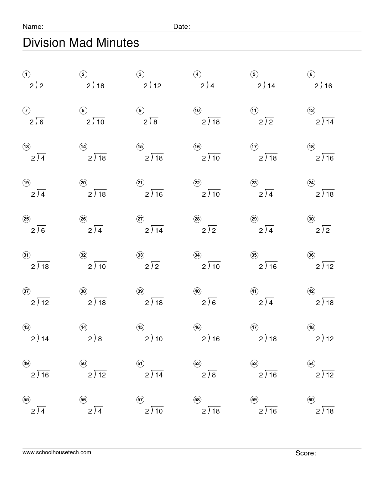 Mad Minute Addition Answer 30 Questions In 1 Minute Mad Minute Addition Answer 30 Questions In 1 Minute