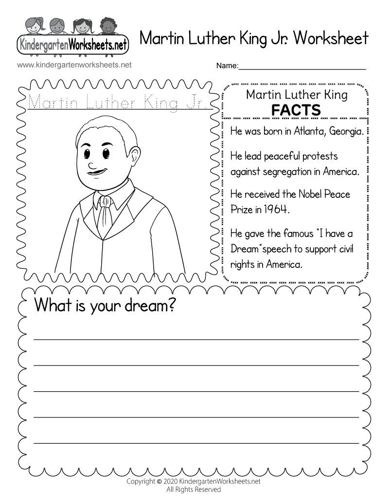 Martin Luther King Jr Worksheet Free Printable Digital amp PDF Martin Luther King Jr Worksheet Free Printable Digital amp PDF