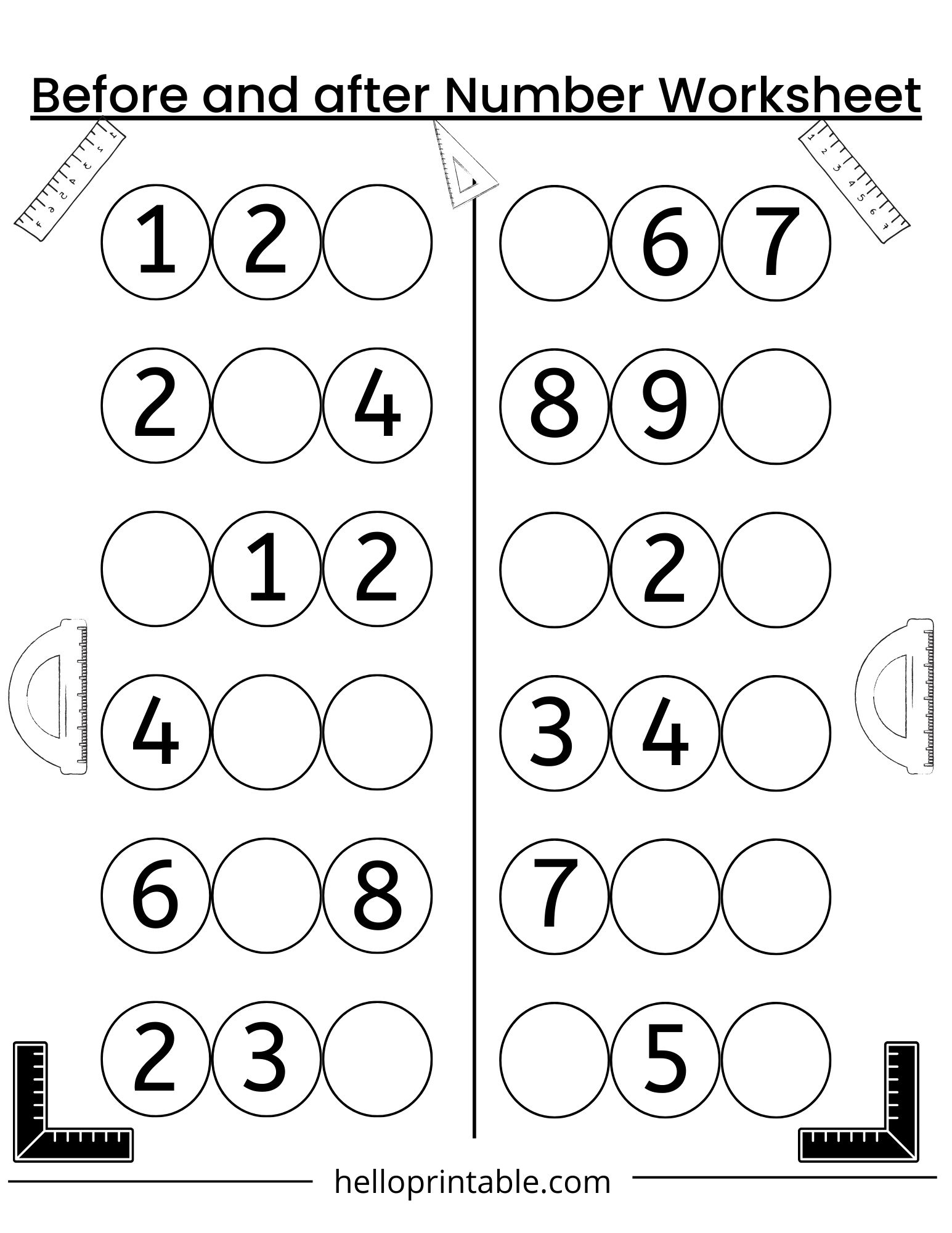 Free Printable Math Worksheets For Kindergarten Free Printable Math Worksheets For Kindergarten